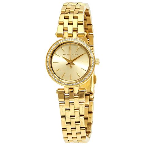 Michael Kors Mini Darci Ladies Gold Watch MK3295